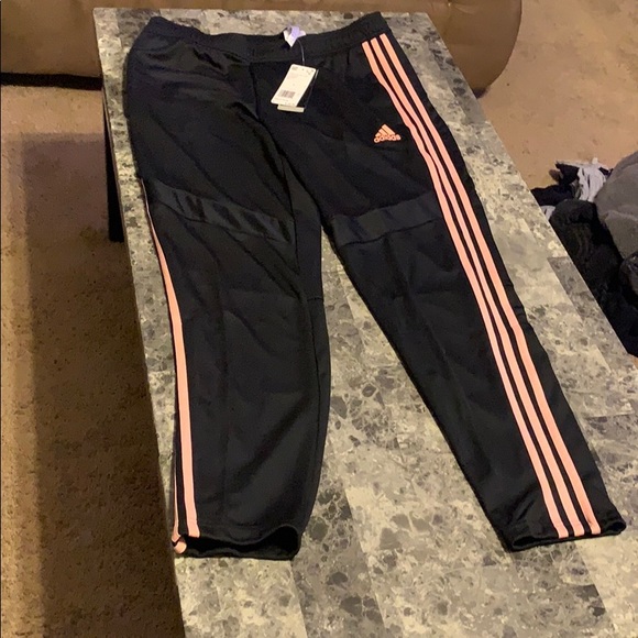 fitted track pants